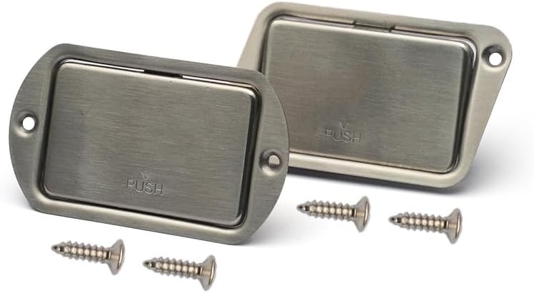 ROZILO Stainless Steel 9V Guitar battery Box Battery Cover Box Case Compartment for Active Guitar Bass Bevel Style - Image 3